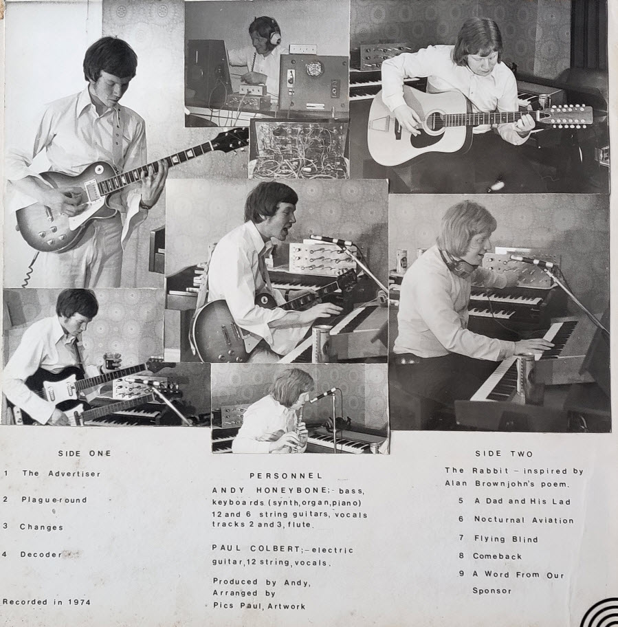 Pre-Jb Album Cover from 1974 Recording